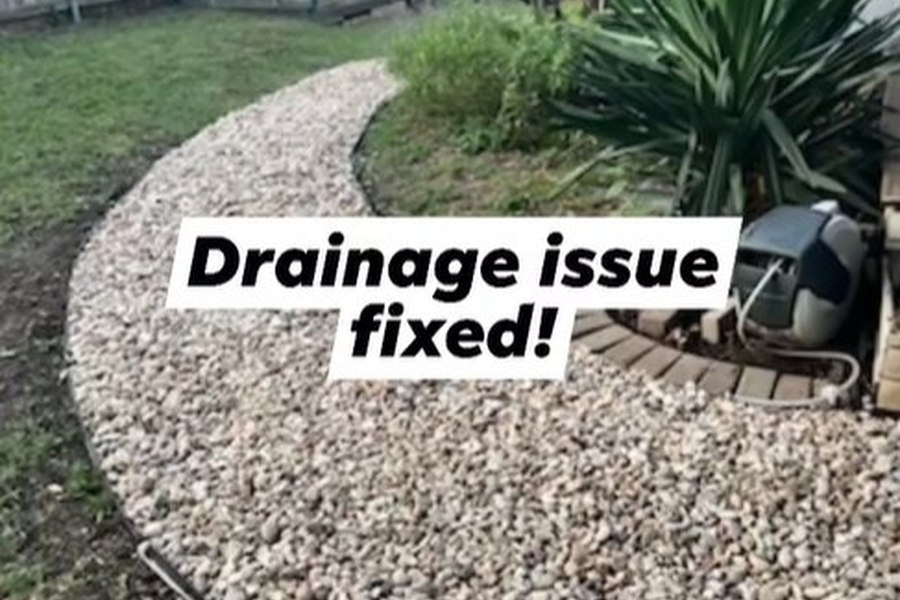 Yard drainage solution Waco TX contractor